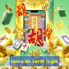 lance de sorte login